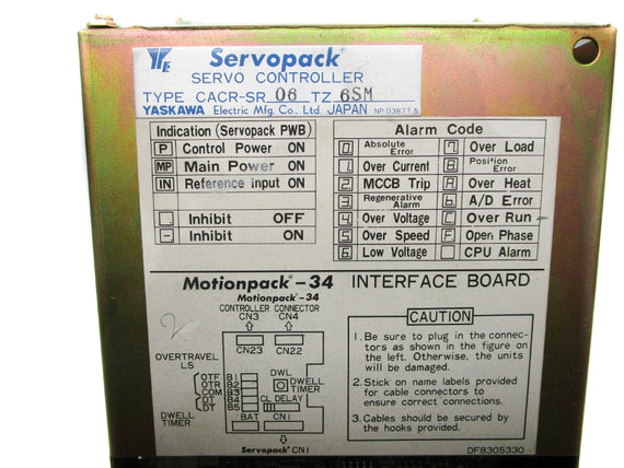 YASKAWA CACR-SR06TZ6SM UNMP