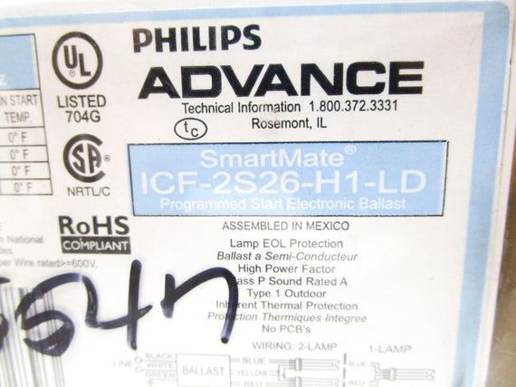 ADVANCE ICF-2S26-H1-LD 120-277V NSMP