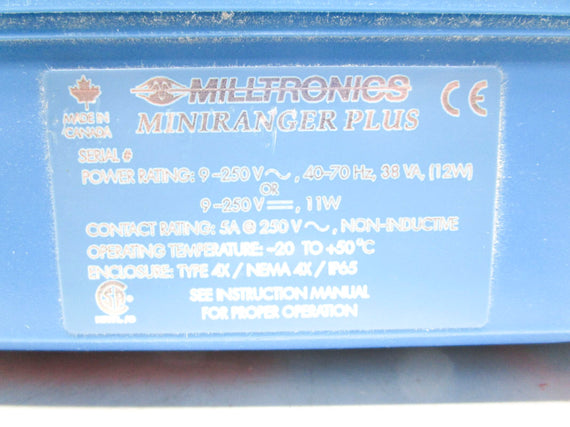 MILLTRONICS MINIRANGER PLUS 250V 5A UNMP