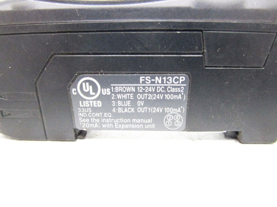 KEYENCE FS-N13CP 12-24VDC NSNP