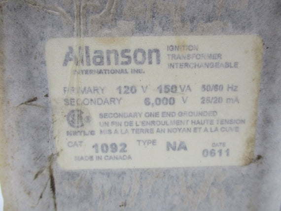 ALLANSON 1092-NA 120V NSMP