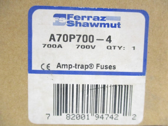 FERRAZ SHAWMUT A70P700-4 700VAC 700A NSMP