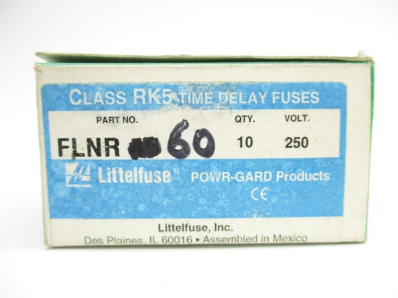 LITTELFUSE FLNR60 250VAC 60A (PKG OF 10) NSMP