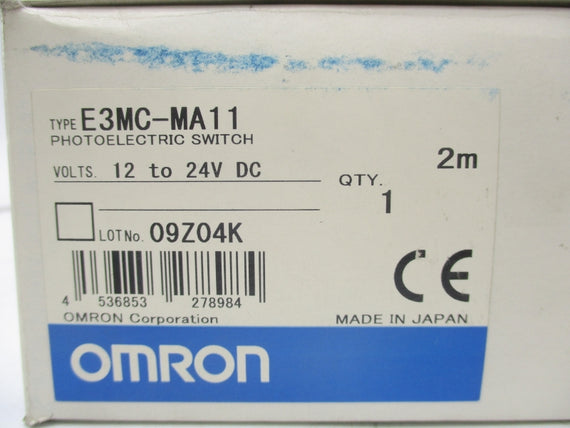 OMRON E3MC-MA11 12-24VDC 2M NSMP