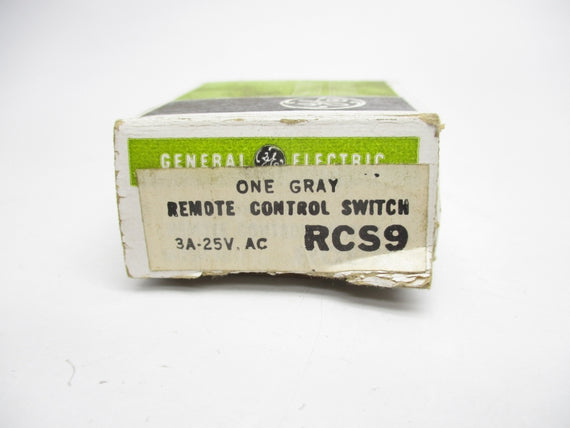 GENERAL ELECTRIC RCS9 25VAC 3A NSMP