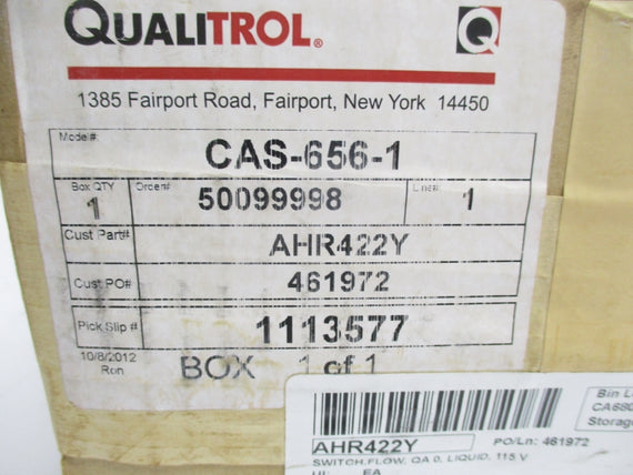 QUALITROL CAS-656-1 NSMP