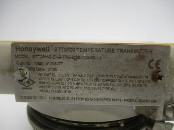 HONEYWELL STT25H-0-EN0-TTE-M30-0D0-00-1J UNMP