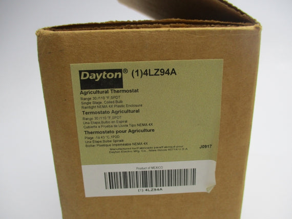 DAYTON 4LZ94A 30/110'F NSMP