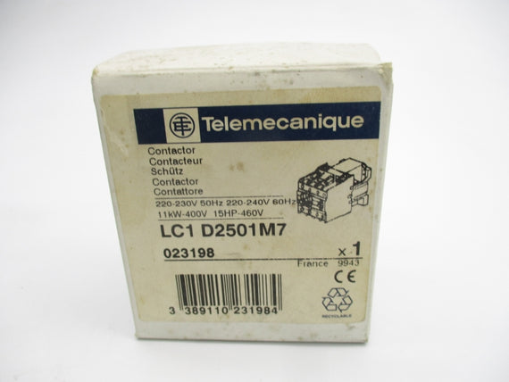 TELEMECANIQUE LC1D2501M7 220-240V 40A NSMP