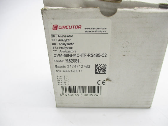 CIRCUTOR CVM-MINI-MC-ITF-RS485-C2 300V NSMP