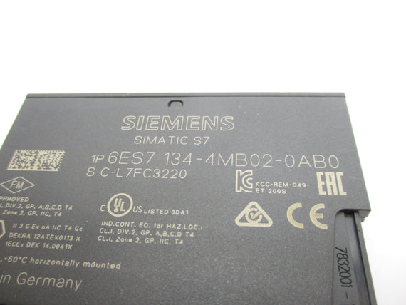 SIEMENS 6ES7134-4MB02-0AB0 NSNP