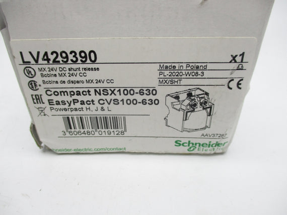 SCHNEIDER ELECTRIC LV429390 24VDC NSMP