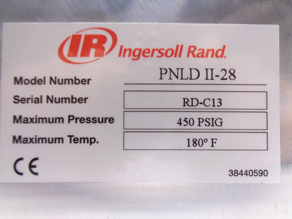 INGERSOLL RAND PNLDII-28 450PSI NSNP