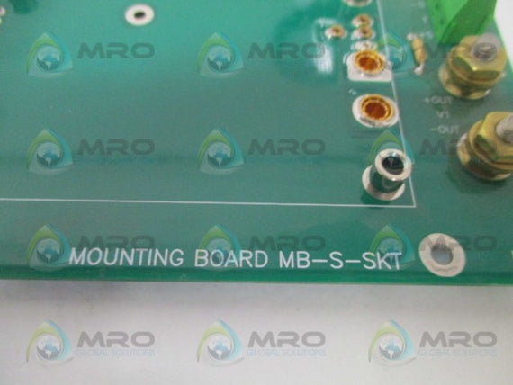 RO ASSOCIATES MB-S-SKT MOUTING BOARD *USED*