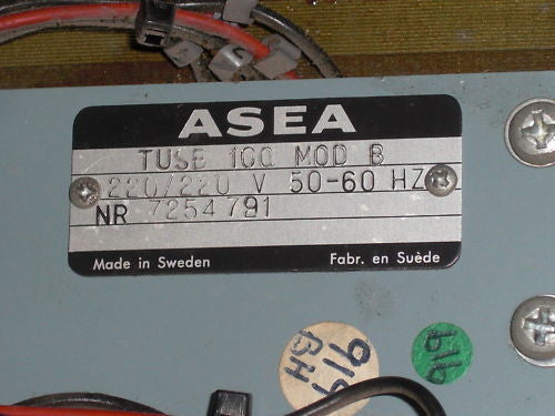 ASEA TUSB 100 MOD B 220V 50-60Hz *NEW NO BOX*