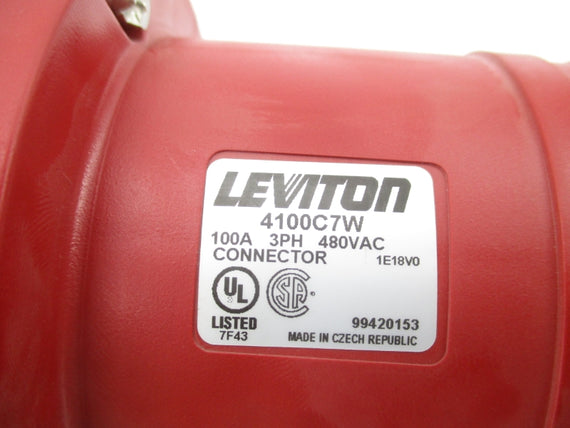 LEVITON 4100C7W 480VAC 100A NSMP