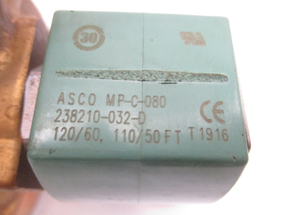 ASCO 8210G100 110/120V 5-125PSI 2" UNMP