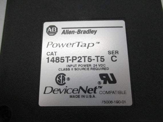 ALLEN BRADLEY 1485T-P2T5-T5 SER. C 24VDC NSMP