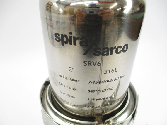 SPIRAX SARCO SRV6 7-75PSI 2" NSMP