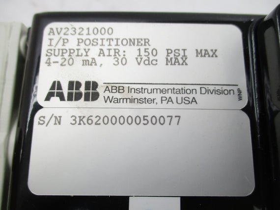 ABB AV2321000 30VDC 150PSI NSMP