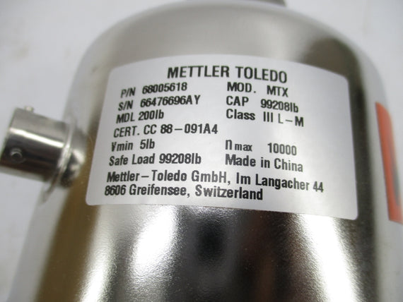 METTLER TOLEDO MTX-45t HB44 68005618 NSMP