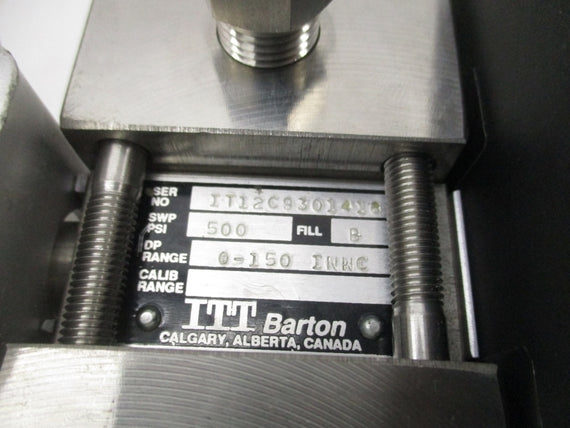 BARTON INSTRUMENTS IT12 14-30V 4-20MA 500PSI NSMP