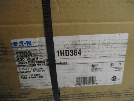 EATON 1HD364 500VAC 200A NSFS