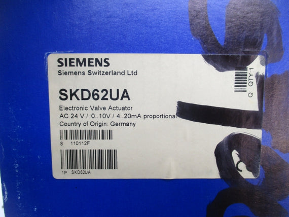 SIEMENS SKD62UA 24VAC NSMP