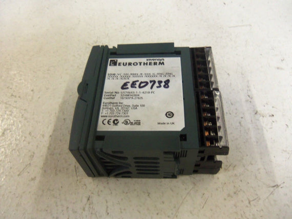 EUROTHERM 32H8/VC/VH/RRRX/R/XXX/G/ENG/ENG/XXXXX/XXXXX/XXXXX/EE0738/X/X/X/X/X/X/