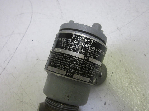 FLOTECT V42U FLOW SWITCH  *USED*