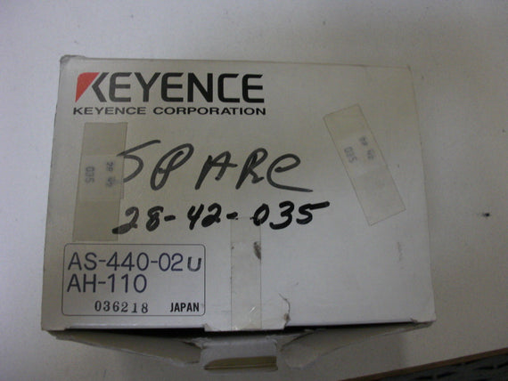 KEYENCE AS-440-02u/AH-110   AS-440-02 / AH-110 *NEW IN BOX*