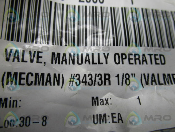 MECMAN 343 * NEW NO BOX *