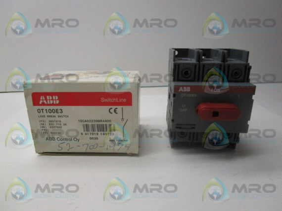 ABB 0T100E3 * NEW IN BOX *