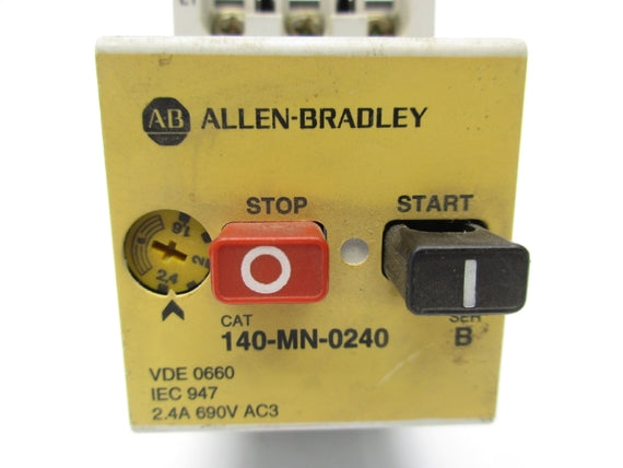 ALLEN BRADLEY 140-MN-0240 SER. B 2.4A 690V UNMP