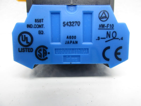 IDEC UI600V-ITH10A SELECTOR SWITCH * NEW NO BOX *