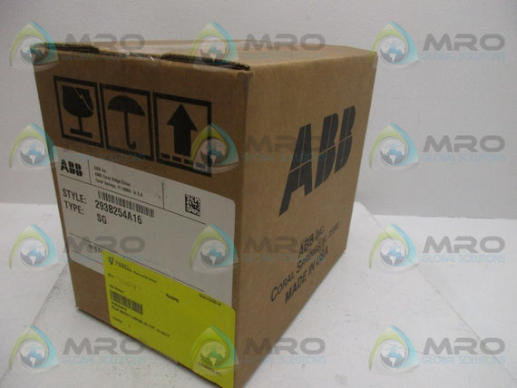 ABB SG 293B254A16 AUXILIARY RELAY 115V * NEW IN BOX *