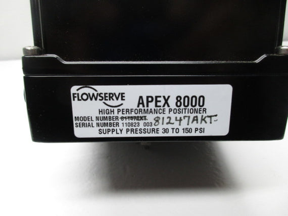 FLOWSERVE 81247AKT APEX 8000 HIGH PERFORMANCE POSITION INDICATOR * NEW NO BOX *