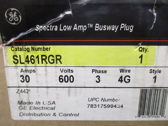 GENERAL ELECTRIC SL461RGR 600V 30A NSMP