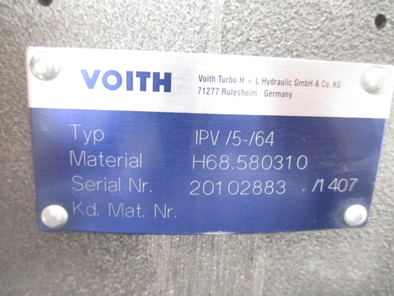 VOITH IPV/5-/64 IPV6-80101 NSNP