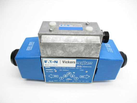 EATON VICKERS DG4V4016CMPA5WLB510 02-355627 4500PSI 110/120V UNMP