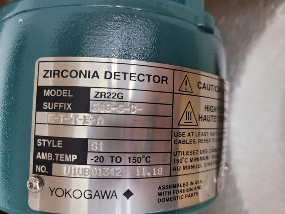 YOKOGAWA ZR22G 040-S-B-E-T-T-E-A NSMP