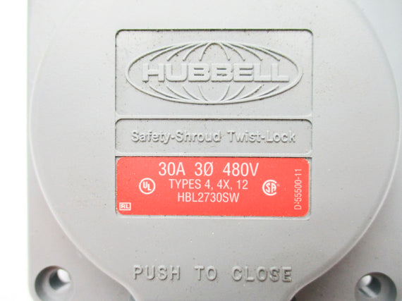 HUBBELL HBL2730SW 480V 30A NSNP