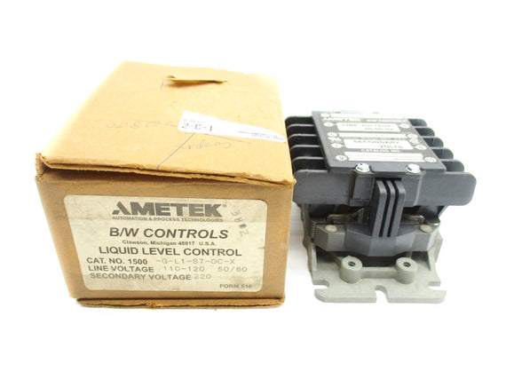 AMETEK 1500-G-L1-S7-OC-X 110/120V NSMP