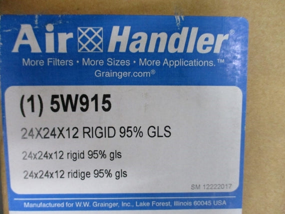 AIR HANDLER 5W915 24"X24"X12" NSMP