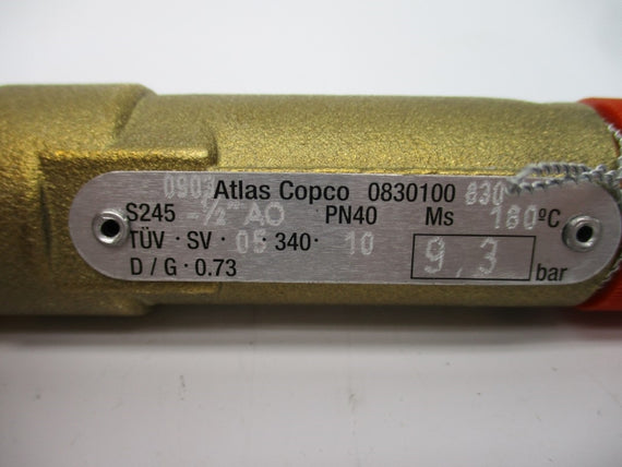 ATLAS COPCO S245-1/2"AO 135PSI NSNP