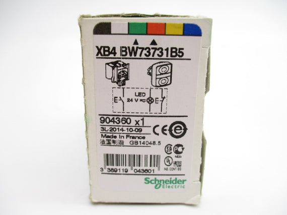 SCHNEIDER ELECTRIC XB4BW73731B5 24V NSMP