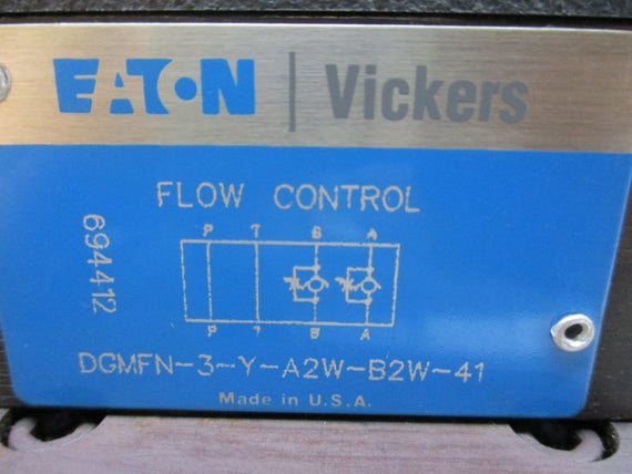 EATON VICKERS DG5V-10-H-2B-3-M-FPA5WL-B-10 837AN00021A 110/120V 5000PSI NSNP