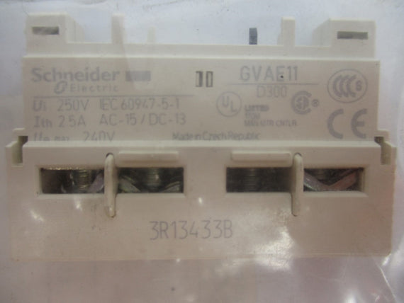 SCHNEIDER ELECTRIC GVAE11 250V 2.5A NSMP