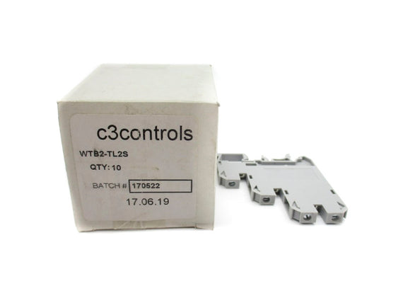 C3 CONTROLS WTB2-TL2S 500V 25A (PKG OF 10) NSMP