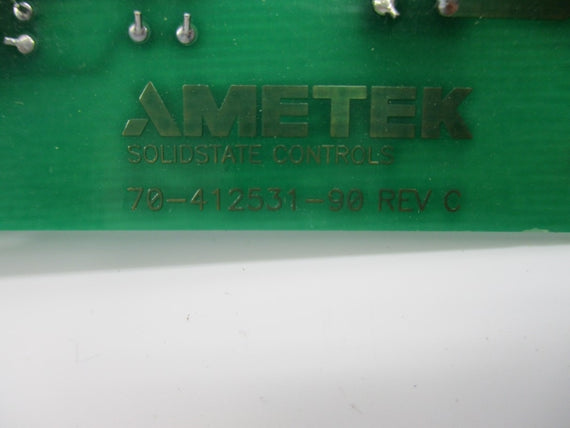 AMETEK SOLID STATE CONTROLS 80-225316-90 REV. C NSNP